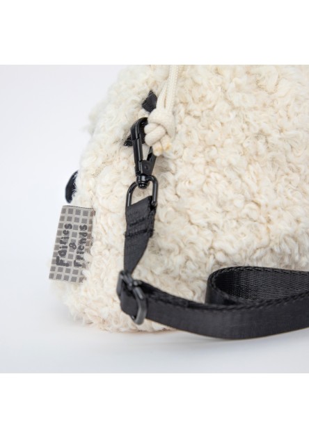 Torebka Doughnut Bah Fairies and Friends Series White x Black 2.5L