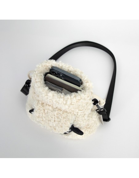 Torebka Doughnut Bah Fairies and Friends Series White x Black 2.5L