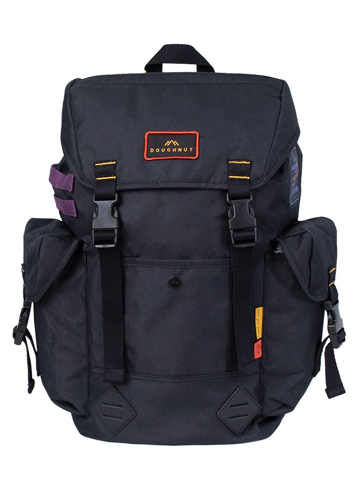 Plecak Doughnut Grounder Happy Camper Series Black 26.5L