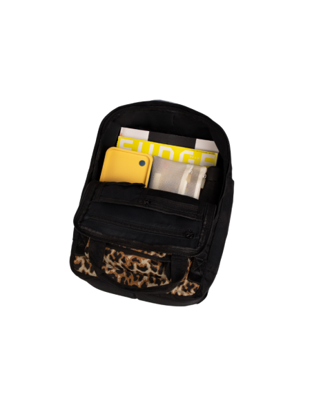 Plecak Macaroon Jaguar Series Black X Brown 16L