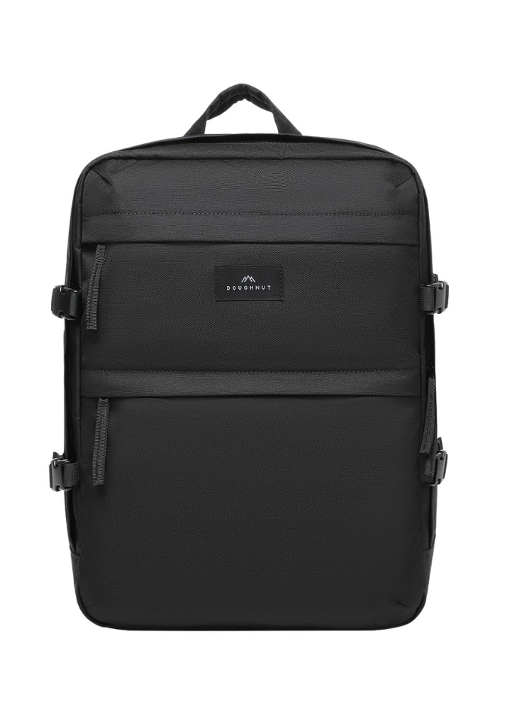 Plecak kabinowy Doughnut Flayer 25L 40x30x20 &ndash; kolor Black, widok z przodu