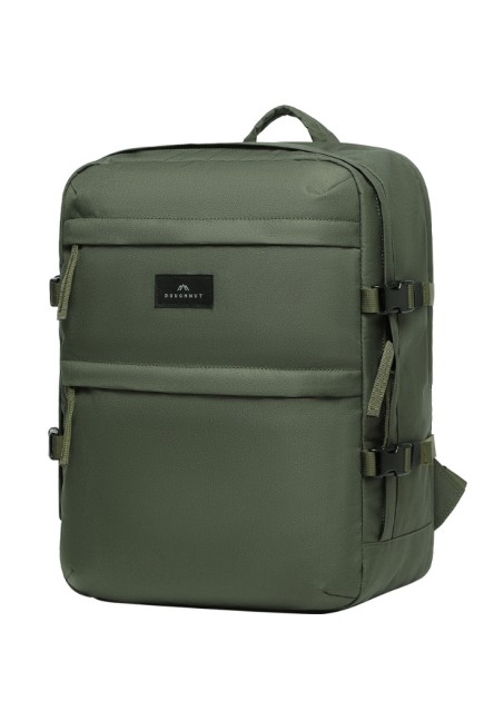 Plecak kabinowy Doughnut Flayer 25L 40x30x20 &ndash; kolor Olive, widok pod kątem