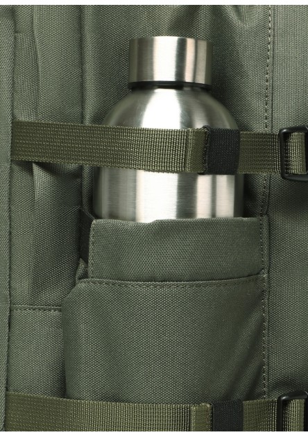 Plecak kabinowy Doughnut Flayer 25L 40x30x20 &ndash; kolor Olive, kieszeń na butelkę