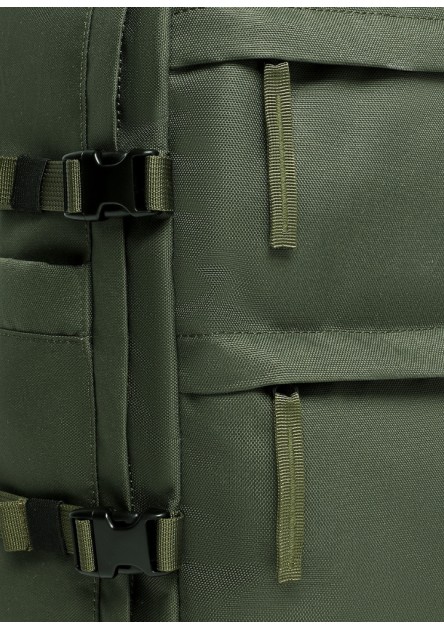 Plecak kabinowy Doughnut Flayer 25L 40x30x20 &ndash; kolor Olive, boczna klamra i pasek