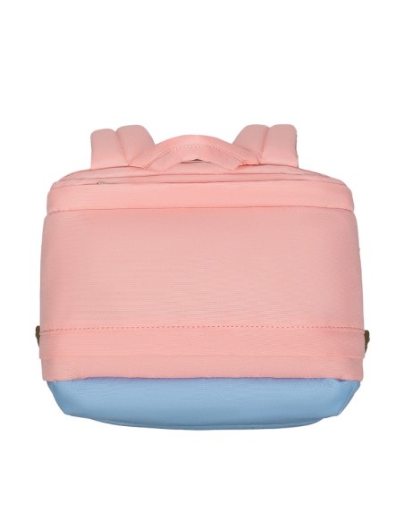 Plecak kabinowy Doughnut Flayer 25L 40x30x20 &ndash; kolor Light Blue x Pink, widok z g&oacute;ry