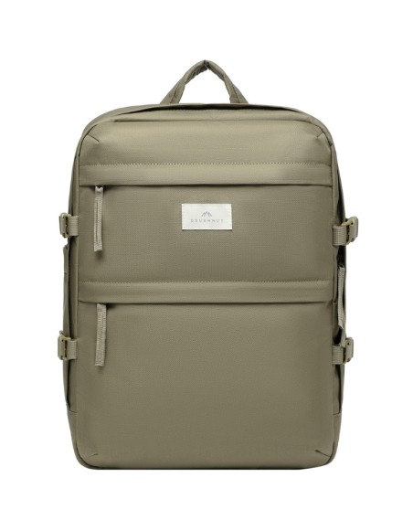 Plecak kabinowy Doughnut Flayer 25L 40x30x20 &ndash; kolor Hazelnut, zabezpieczenie suwaka kł&oacute;dką