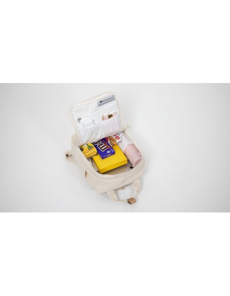 Plecak Doughnut Macaroon Mini Organic Cotton Series Beige 7L