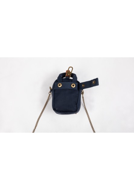 Torebka Doughnut Macaroon Petite Earth Tone Series Washed Denim 0,35L