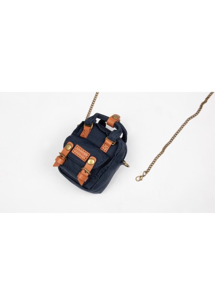 Torebka Doughnut Macaroon Petite Earth Tone Series Washed Denim 0,35L