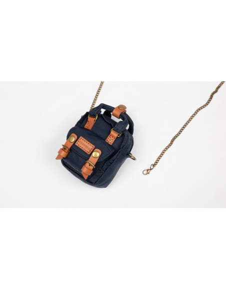 Torebka Doughnut Macaroon Petite Earth Tone Series Washed Denim 0,35L