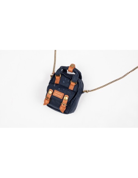 Torebka Doughnut Macaroon Petite Earth Tone Series Washed Denim 0,35L