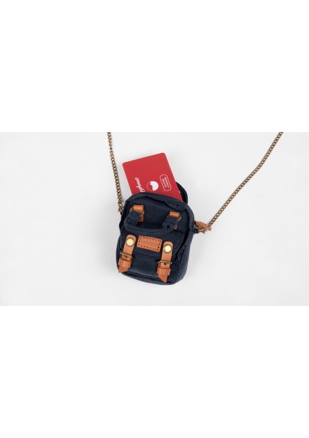 Torebka Doughnut Macaroon Petite Earth Tone Series Washed Denim 0,35L
