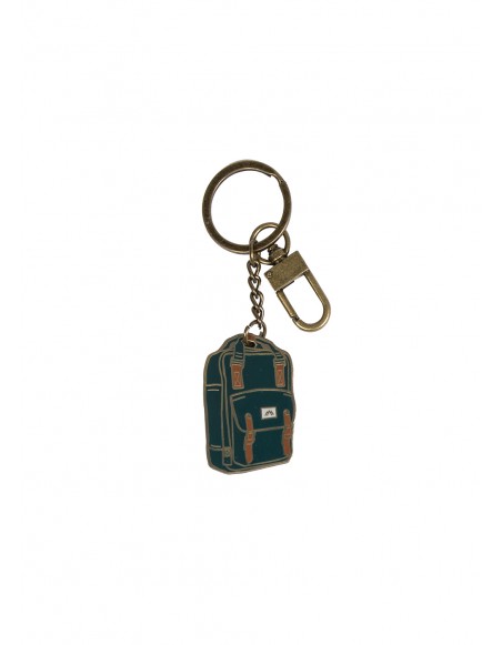 Brelok Doughnut Macaroon Keychain Slate Green