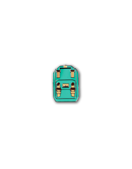 Pin Doughnut Brooch Macaroon Mint
