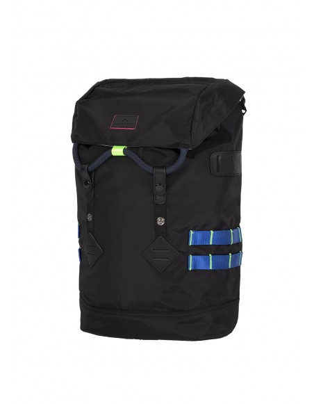 Plecak Doughnut Colorado Glossy Blocking Series Black x Neon 19L