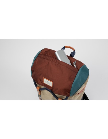 Plecak Doughnut Colorado Glossy Blocking Series Charcoal x Olive 19L