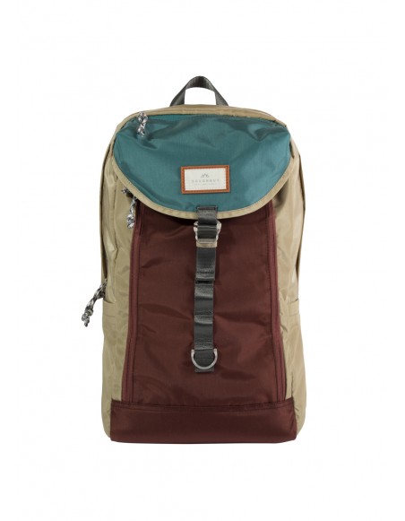 Plecak Doughnut Morris Glossy Blocking Series Beige x Maroon 16L