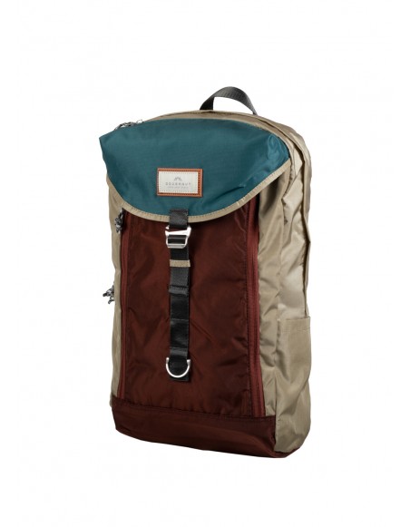 Plecak Doughnut Morris Glossy Blocking Series Beige x Maroon 16L