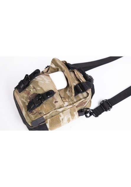 Torebka Doughnut Macaroon Tiny Tarzan Series Black x Army 1L