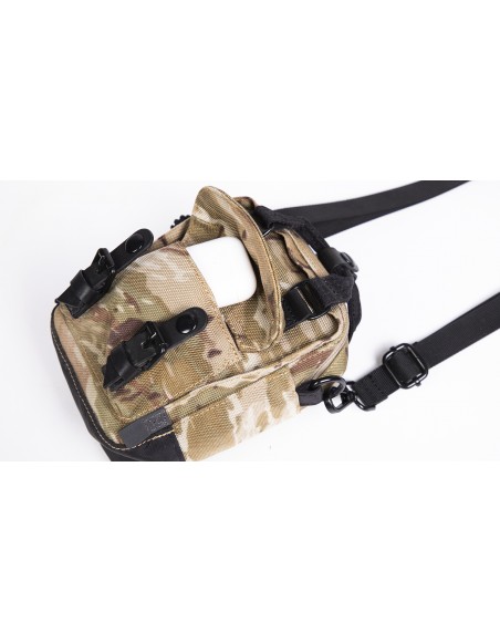 Torebka Doughnut Macaroon Tiny Tarzan Series Black x Army 1L