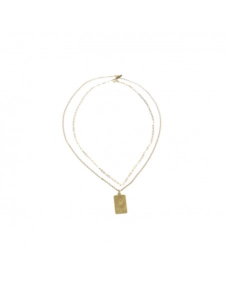 Naszyjnik Doughnut Metis The Mystic Club Series Anntique Gold