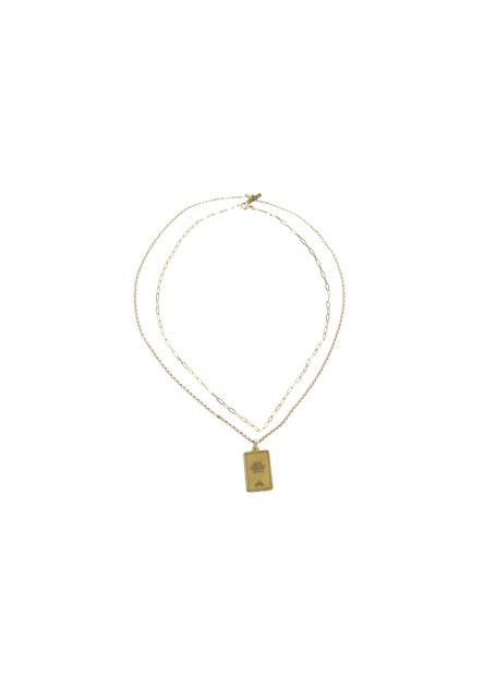 Naszyjnik Doughnut Metis The Mystic Club Series Anntique Gold