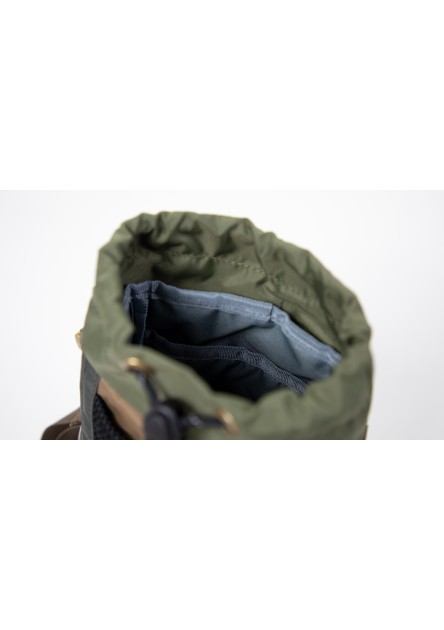 Saszetka Doughnut Drip Jungle Series Light Grey x Navy 3L