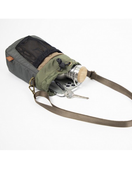 Saszetka Doughnut Drip Jungle Series Light Grey x Navy 3L