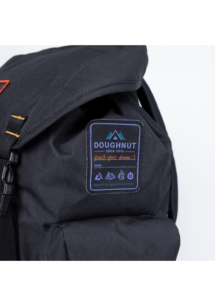 Plecak Doughnut Grounder Happy Camper Series Black 26.5L