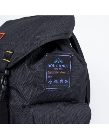 Plecak Doughnut Grounder Happy Camper Series Black 26.5L