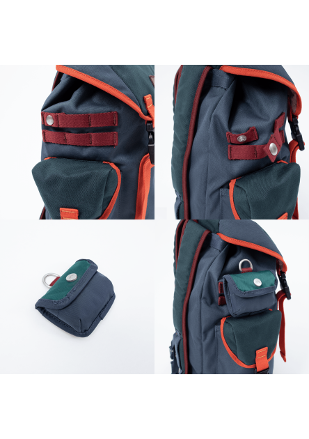 Plecak Doughnut Grounder Happy Camper Series Black 26.5L