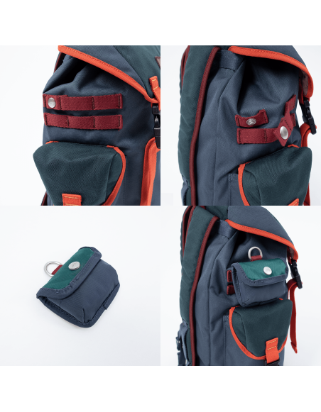 Plecak Doughnut Grounder Happy Camper Series Black 26.5L