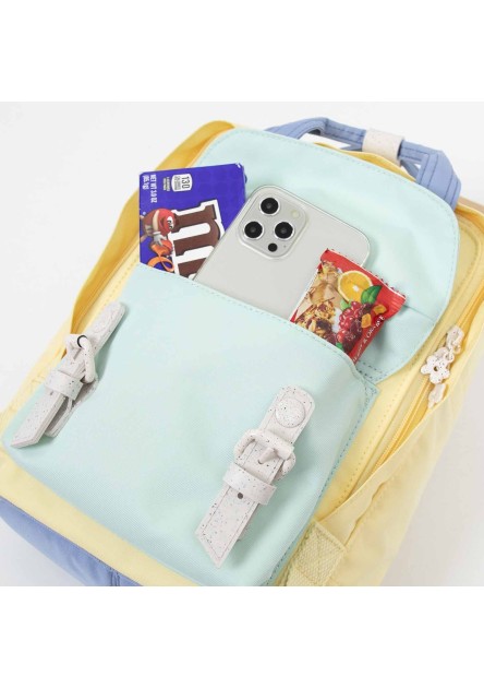 Plecak Doughnut Macaroon Mini Monet Series Buttery x Light Aqua 7L