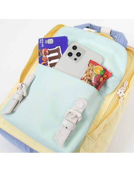 Plecak Doughnut Macaroon Mini Monet Series Buttery x Light Aqua 7L