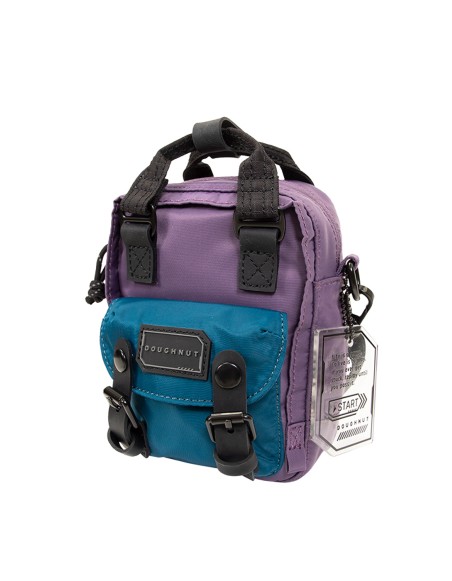 Torebka Doughnut Macaroon Tiny Gamescape Series Purple Pansy x Dark Teal 1L