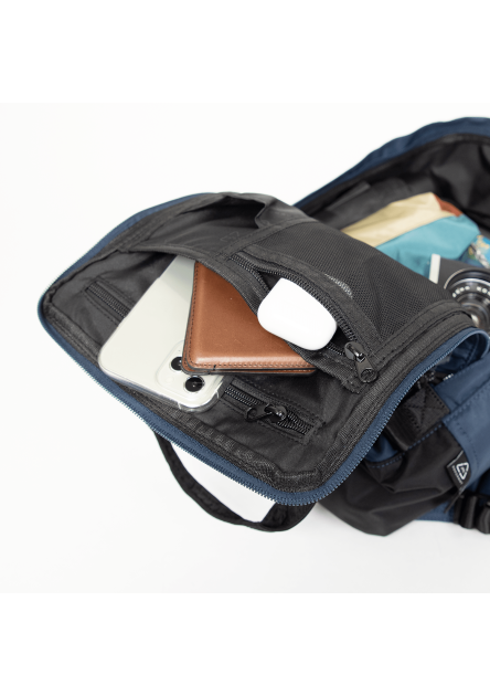 Plecak Doughnut Macaroon Go Wild Series Navy x Grey 16L