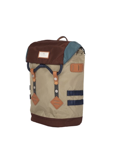 Plecak Doughnut Colorado Small Glossy Blocking Series Beige x Maroon 15L