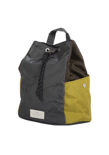 Plecak Doughnut Sonoma Glossy Blocking Series Charcoal x Grassy 15L