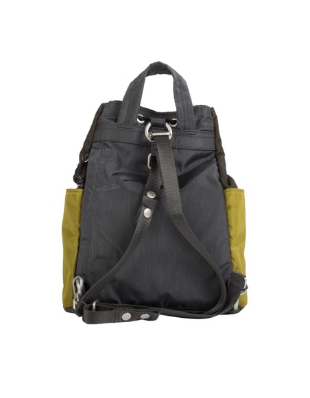 Plecak Doughnut Sonoma Glossy Blocking Series Charcoal x Grassy 15L