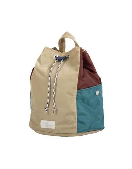 Plecak Doughnut Sonoma Glossy Blocking Series Beige x Teal 15L