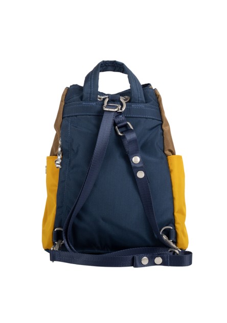 Plecak Doughnut Sonoma Glossy Blocking Series Navy x Mustard 15L