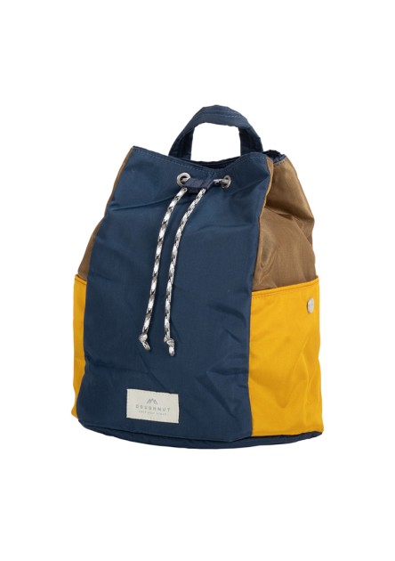 Plecak Doughnut Sonoma Glossy Blocking Series Navy x Mustard 15L